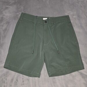 Onia Men's Green Drawstring Shorts 5.5" Inseam Size Small 30W